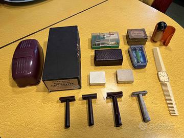 Oggetti barbiere vintage