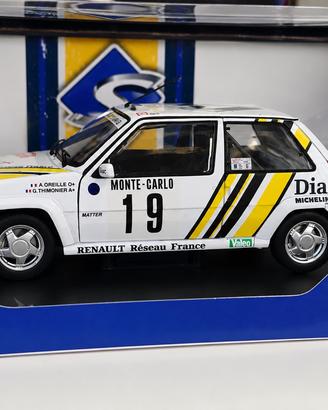 Renault 5 GT Turbo MK2 #19 Monte Carlo 1989 1/18