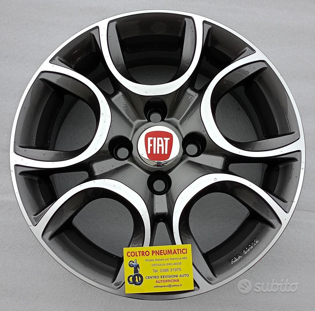 4 CERCHI IN LEGA 15 POLLICI NUOVI PER FIAT GRANDE PUNTO/500 COD X60