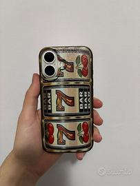 Cover iPhone 16 - Tema Slot Machine Casinò Jackpot