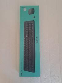 Tastiera + Mouse Wireless Logitech MK235 – Nuovi, 