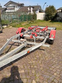 Carrello porta barca Umbra Rimorchi 1.300 kg 7,05m