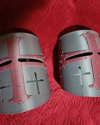 elmo crociato per cosplay