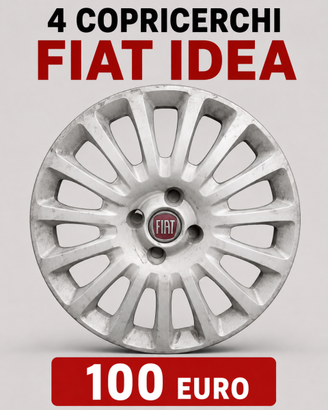 QUATTRO COPRICERCHI FIAT RAGGIO 15