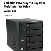 Verbatim PowerBay RAID 0/1+0/5 - eSATA/FW800/USB2