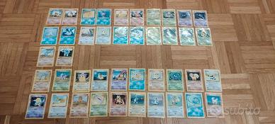 Lotto carte Pokémon Set Base ITA unlimited