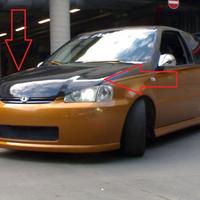 Cofano vw polo 6n2 bad look #tuning