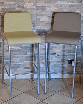 COPPIA DI SGABELLI ALTI STEELCASE B-FREE