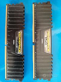 RAM DDR4 16GB (2x8GB) Corsair Vengeance LPX