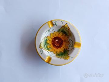 Ceneriera in ceramica Vietri.
