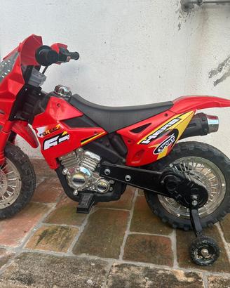 moto a batteria elettrica bambini