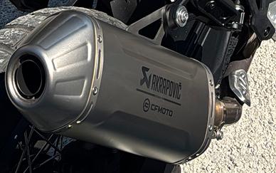Terminale di scarico Akrapovic cf moto 450 mt
