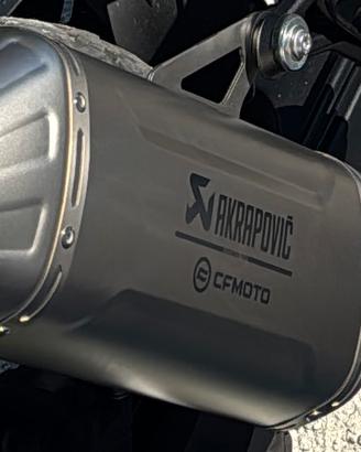 Terminale di scarico Akrapovic cf moto 450 mt