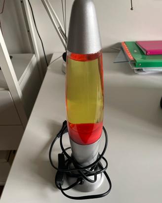 Lampada lava rossa