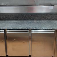 Banco pizzeria - refrigerato- granito 