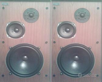coppia di casse 3 vie 150 watt