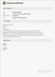 Posatore serramenti p.Iva