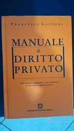 Manuale diritto privato Francesco Gazzoni 17 Ediz
