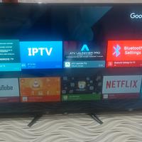 TV smart 43 UHD AKAI DT2 sat2 WiFi telecomando ecc