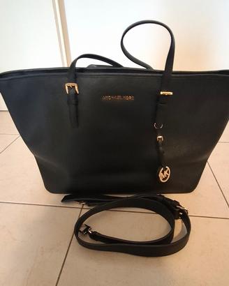  Michael kors borsa tote grande pelle martellata