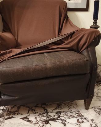 poltrone in pelle vintage n. 3