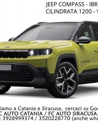 Jeep Compass Altitude 1.2 145cv eHybrid - NUOVA DA