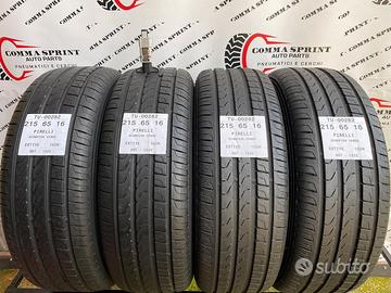 4 pneumatici 215/65 r16 pirelli estive 85%