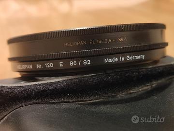 Heliopan PL lin 2,5 86mm con anello 86/82