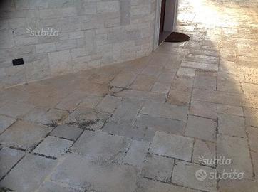 Stupenda basola lavorata bocciardata