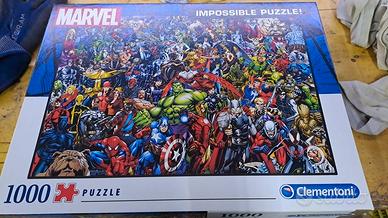 puzzle clementoni 1000 pezzi marvel
