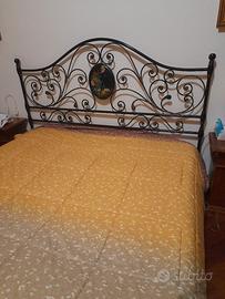letto in ferro battuto 