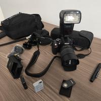 Nikon d3200 + accessori