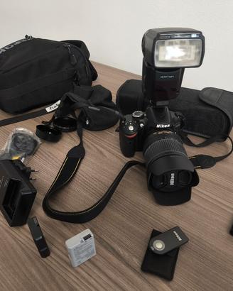 Nikon d3200 + accessori