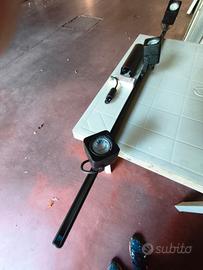 barra con faretti alogeni 