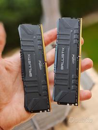Crucial Ballistix 16GB (2x8GB) DDR4-3200 CL16,