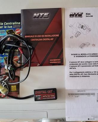 Centralina NTE x Ktm 690 SM e Enduro