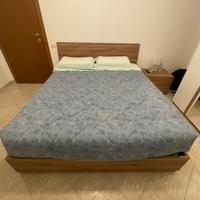 Letto matrimoniale contenitore