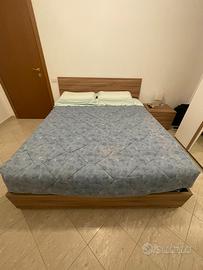 Letto matrimoniale contenitore