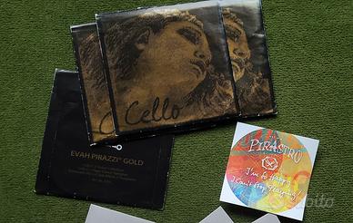 Corde violoncello  4/4 la re Eva Pirazzi Gold