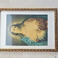 Quadro Sacro Cuore di Gesù. Sagrado Corazón. Sacré