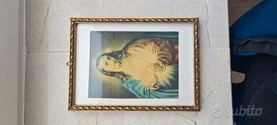 Quadro Sacro Cuore di Gesù. Sagrado Corazón. Sacré