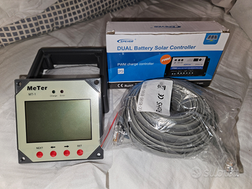 Regolatore carica solare EPEVER + Display EPEVER