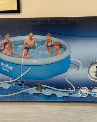 Piscina Bestway 305x76+tappetini (NUOVA)