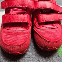 Scarpe puma rosse bimbo 21/13,5
