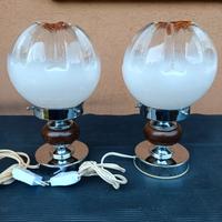 Lampade da tavolo vetro Murano Mazzega