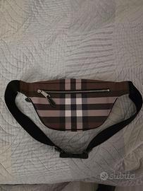 Burberry Marsupio Sonny Check Large
