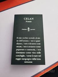Libro Meridiani Paul Celan Poesie