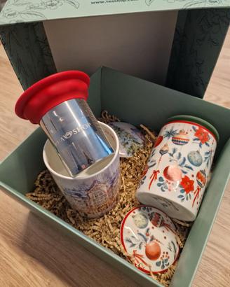 Set Tisana Tea Shop Natale – Nuovo Con Scatola