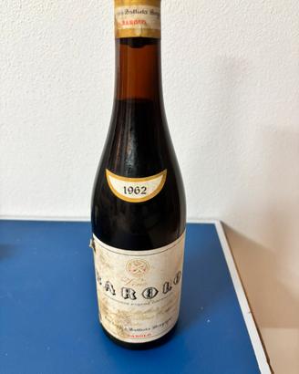 Vino Barolo 1962-Silvio e Battista Borgogno