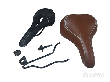 due selle per bicicletta